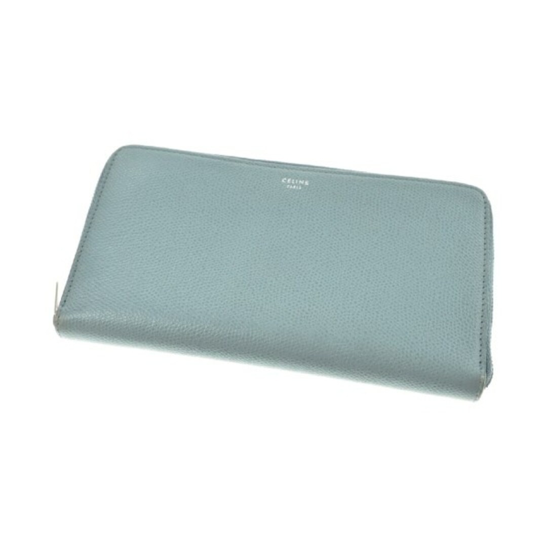 celine - CELINE セリーヌ 財布・コインケース - 水色 【古着】【中古