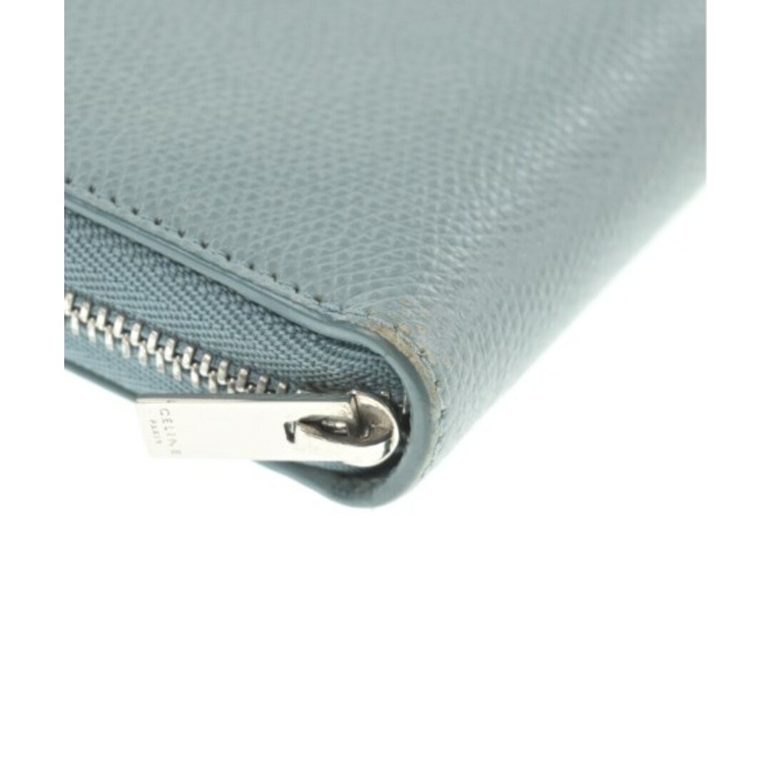 celine - CELINE セリーヌ 財布・コインケース - 水色 【古着】【中古