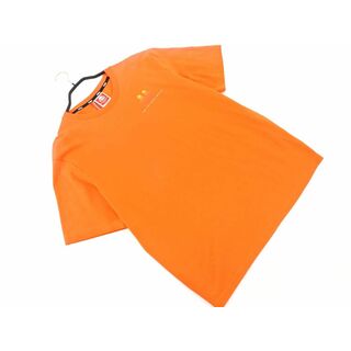 カッパ(Kappa)のkappa カッパ Tシャツ sizeL/オレンジ ■◆ メンズ(Tシャツ/カットソー(半袖/袖なし))