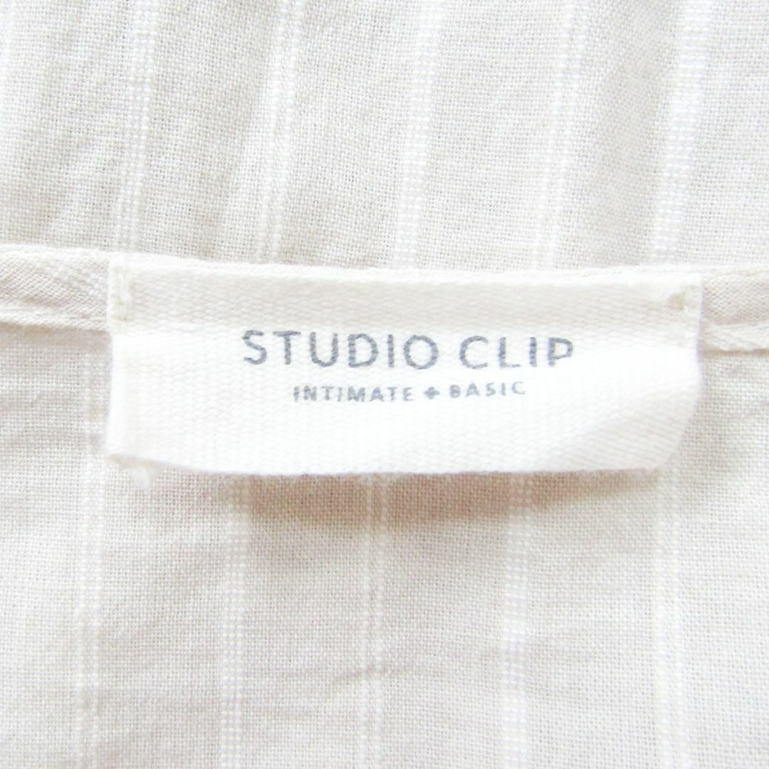 STUDIO CLIP(スタディオクリップ)のstudio CLIP　スタディオクリップ　ストライプナチュラルカットソー レディースのトップス(カットソー(半袖/袖なし))の商品写真