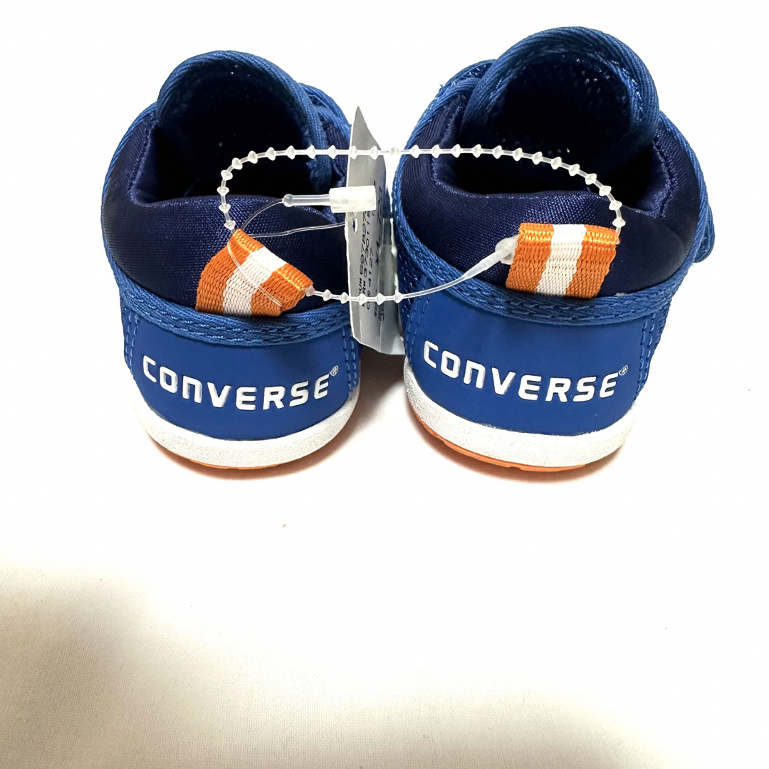 CONVERSE(コンバース)のconverse サンダル 12㎝ ブルー　新品未使用 キッズ/ベビー/マタニティのベビー靴/シューズ(~14cm)(サンダル)の商品写真