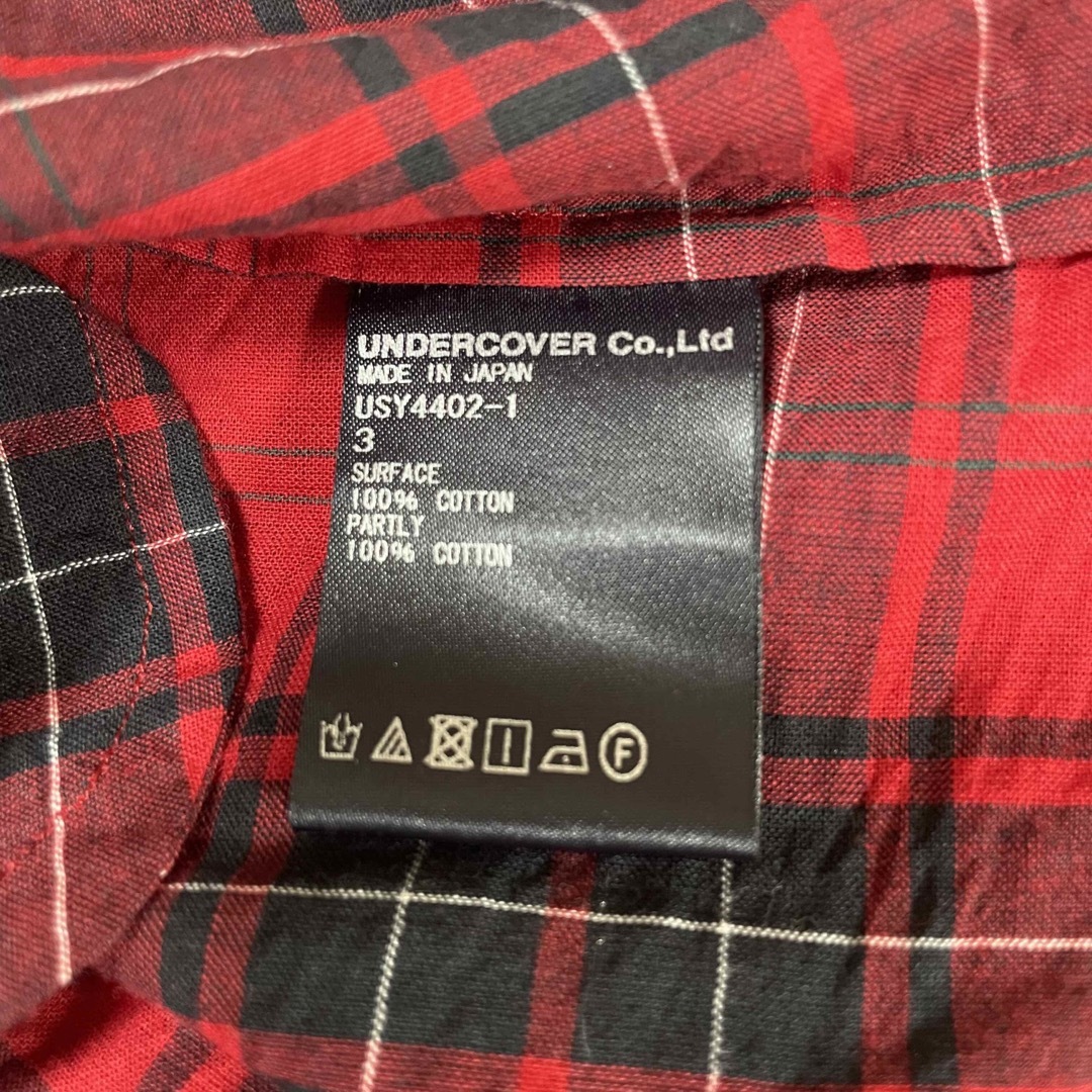 UNDERCOVER - The Shepherd(UNDER COVER) シャーリングチェック UNDERCOVER - The Shepherd(UNDER COVER) シャーリングチェック