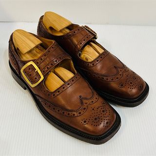 Tricker's トリッカーズ　メリージェーン　シングルモンク　本革　24.5