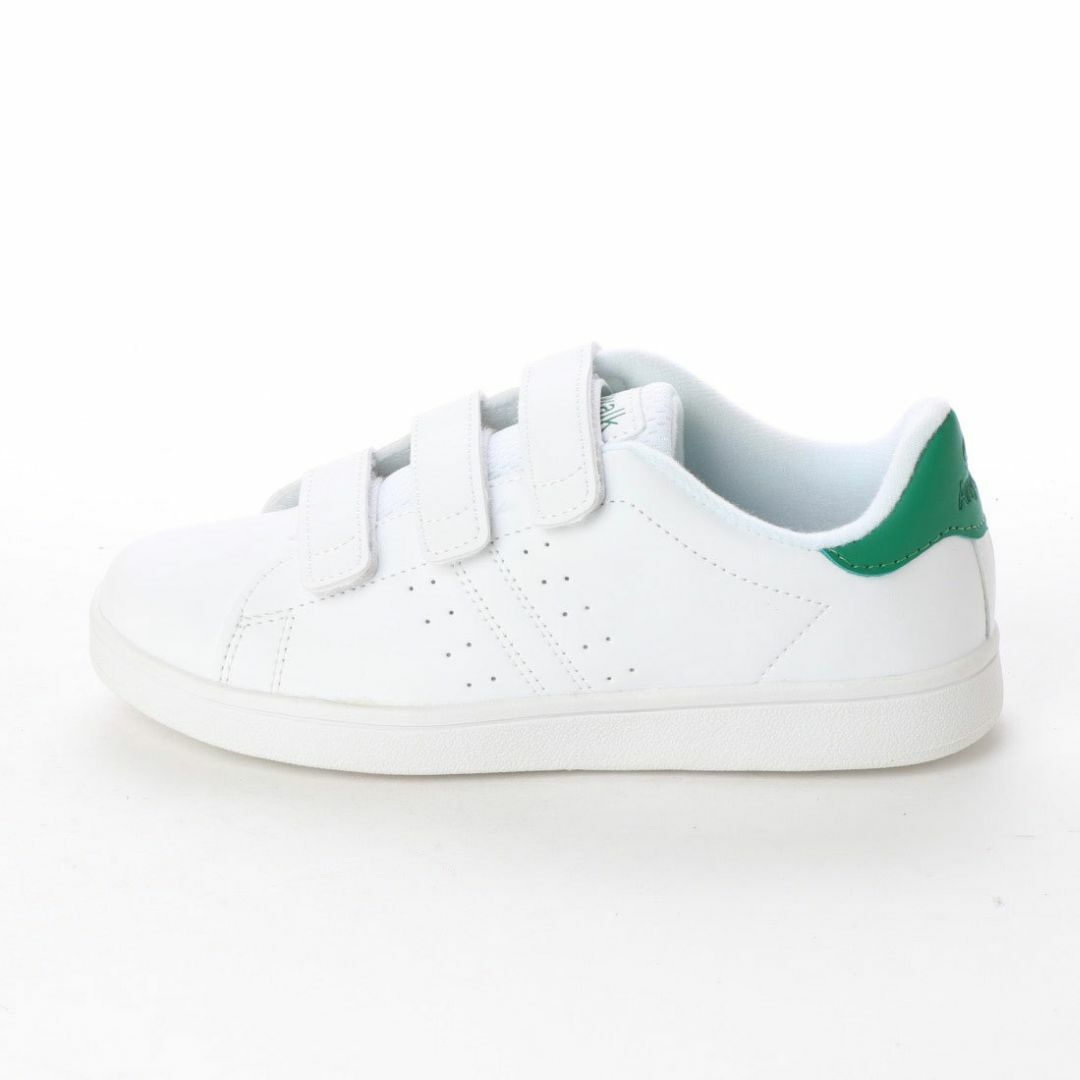 【新品 未使用】スニーカー ホワイト グリーン 24.0cm 白 緑 18559 レディースの靴/シューズ(スニーカー)の商品写真