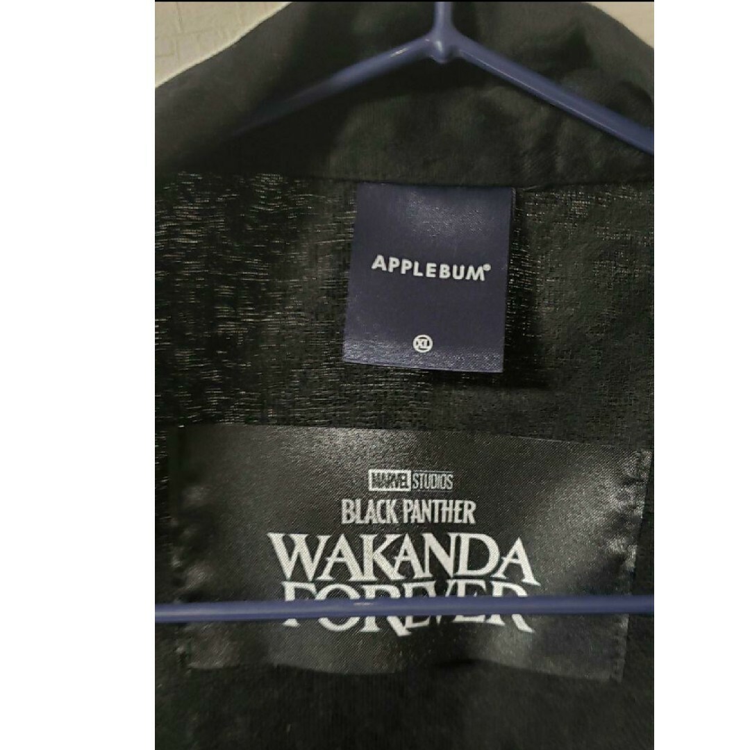 APPLEBUM MARVEL ブラックパンサー シャツ APPLEBUM MARVEL ブラックパンサー シャツ