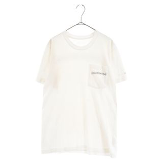 クロムハーツ(Chrome Hearts)のCHROME HEARTS クロムハーツ CH T-SHRT/1 バックスクロールラベルロゴプリント 半袖Tシャツ ホワイト(Tシャツ/カットソー(半袖/袖なし))