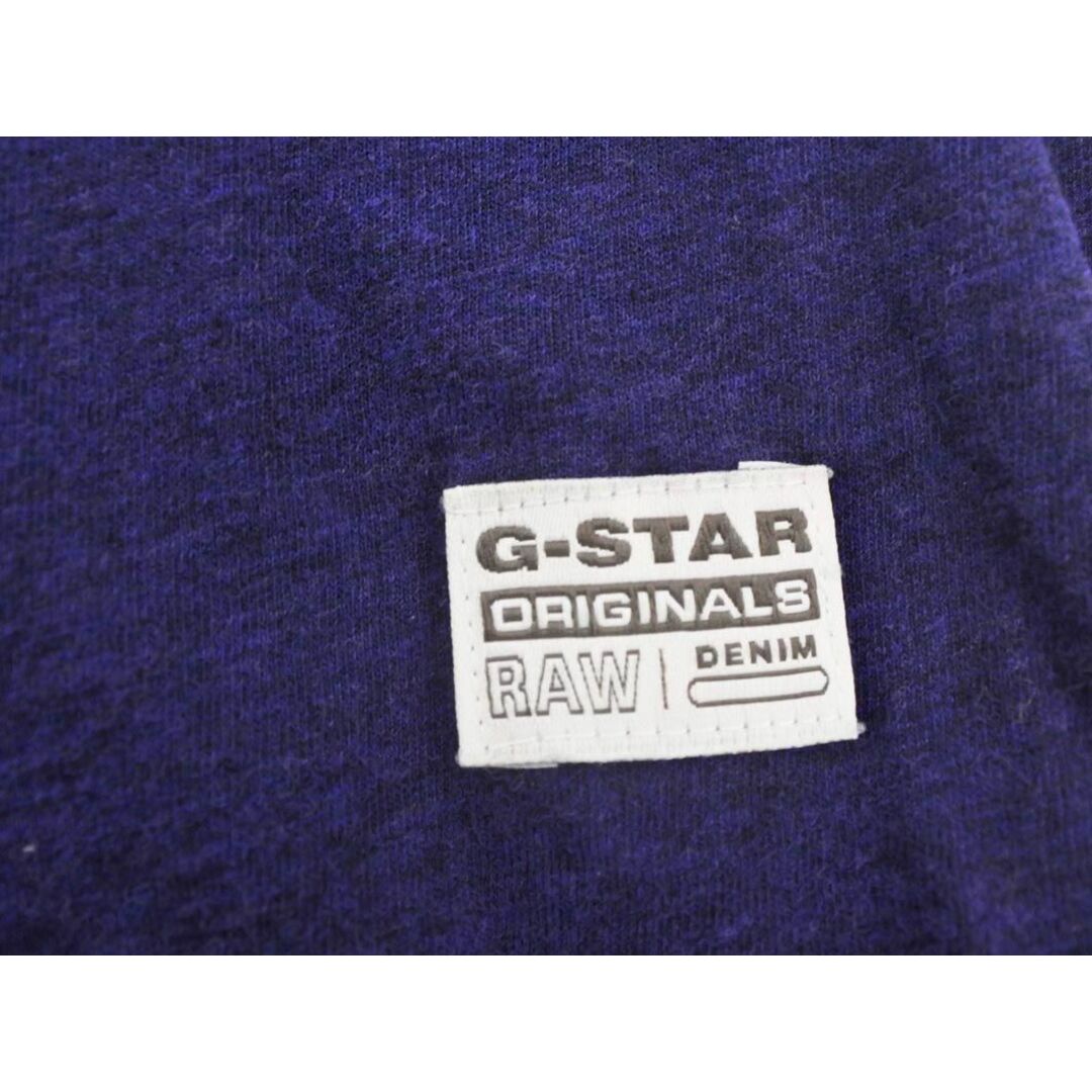 G-STAR RAW(ジースター)のG-STAR RAW ジースターロゥ Vネック プリント カットソー sizeS/紺 ■◆ メンズ メンズのトップス(Tシャツ/カットソー(半袖/袖なし))の商品写真