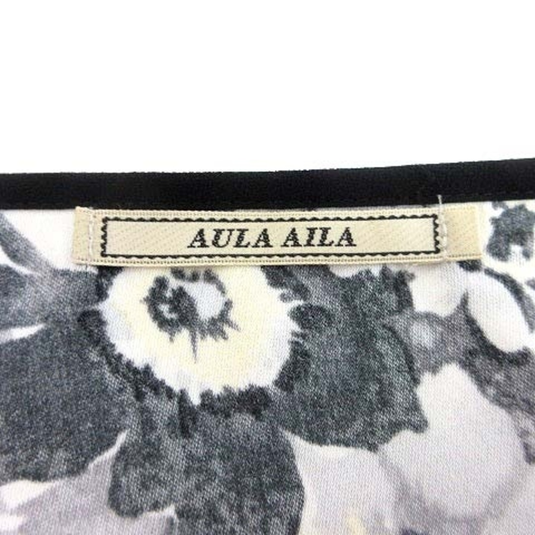 AULA AILA(アウラアイラ)のAULA AILA チュニック 花柄 ノースリーブ 0 マルチカラー /YK レディースのトップス(チュニック)の商品写真