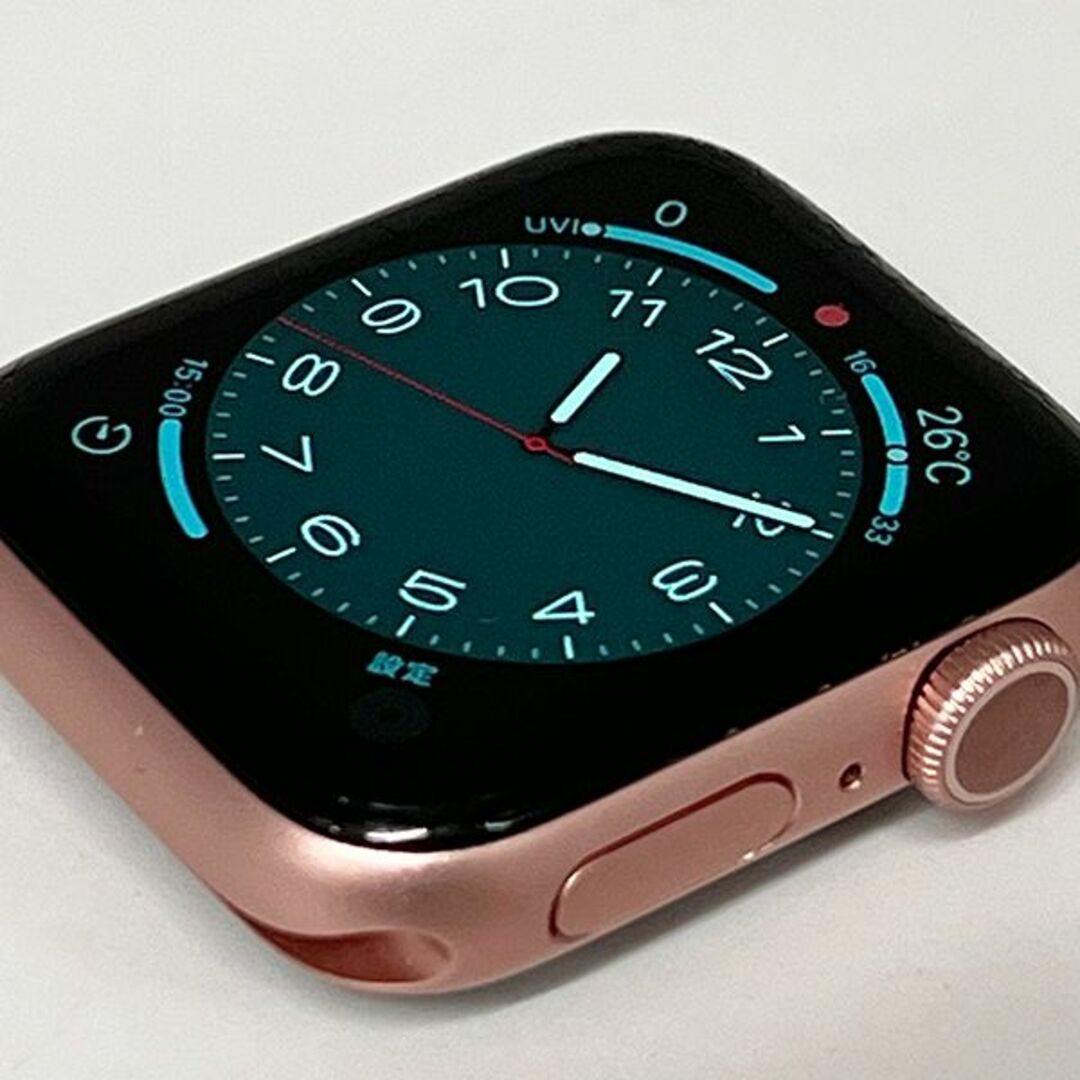 状態難アリ】AppleWatch5 40mm/GPSモデル/GOLD-