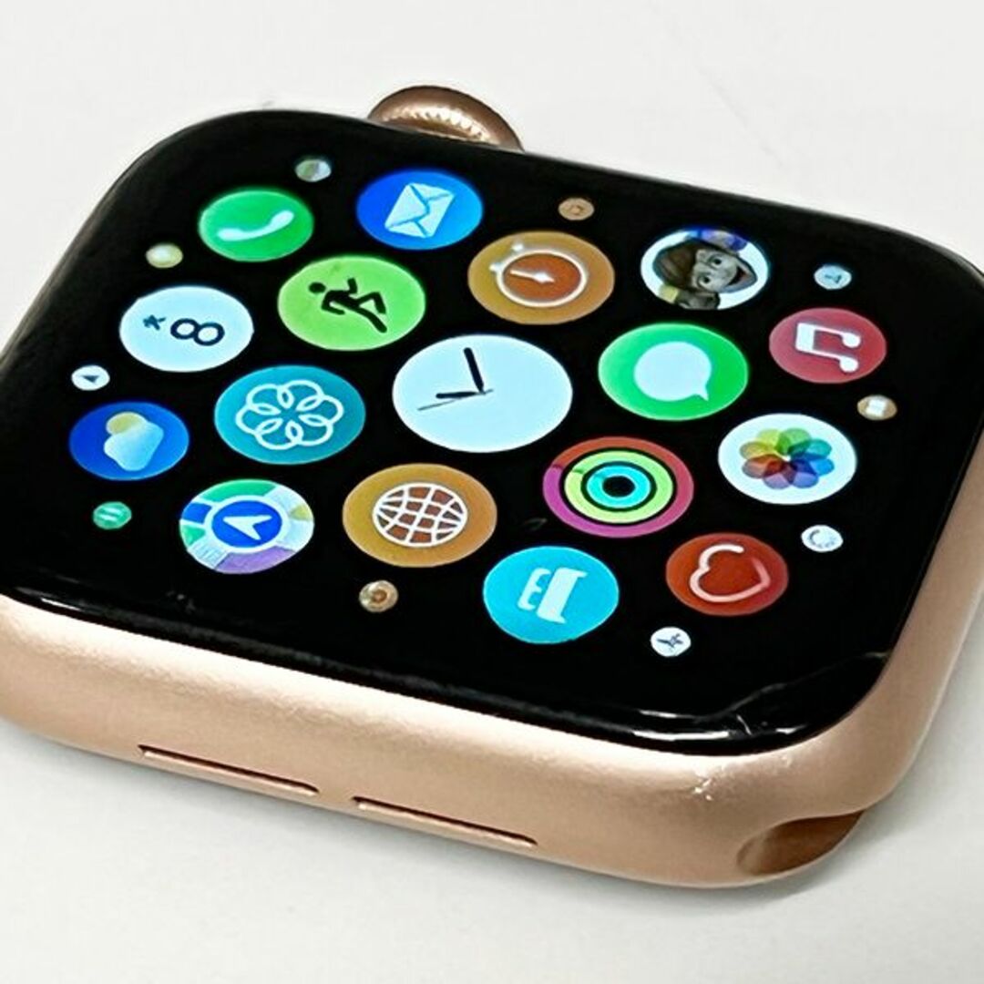 状態難アリ】AppleWatch5 40mm/GPSモデル/GOLD-
