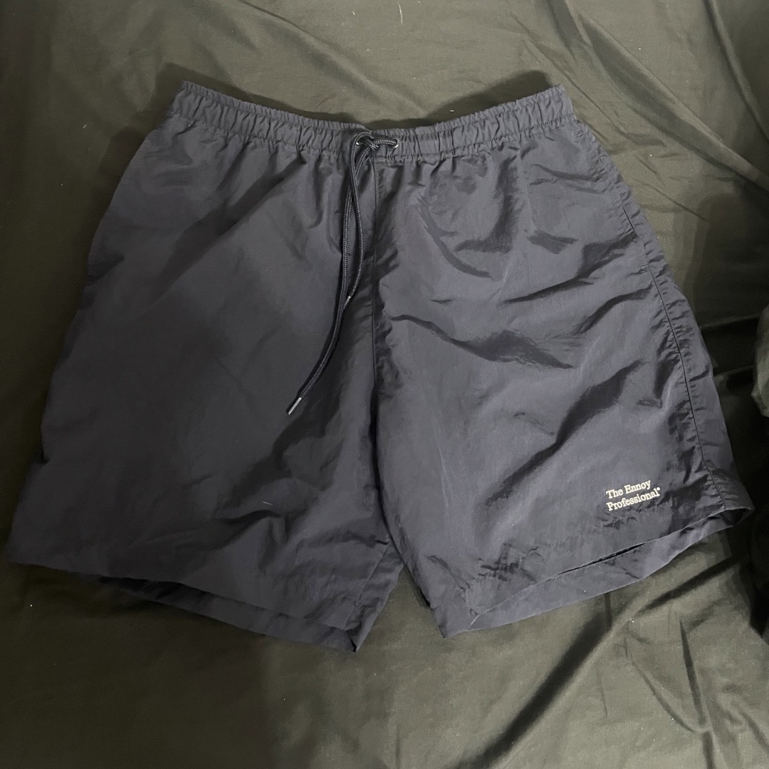 1LDK SELECT(ワンエルディーケーセレクト)のennoy ショートパンツ　ネイビー　M メンズのパンツ(ショートパンツ)の商品写真