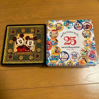 ディズニー(Disney)のディズニー缶2個セット ※お菓子なし缶のみ(その他)