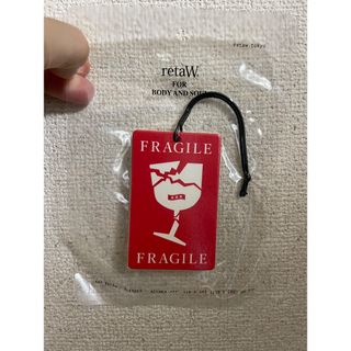 ゴッドセレクショントリプルエックス(GOD SELECTION XXX)のGOD SELECTION XXX FRAGILE RetaWカータグ(キーホルダー)