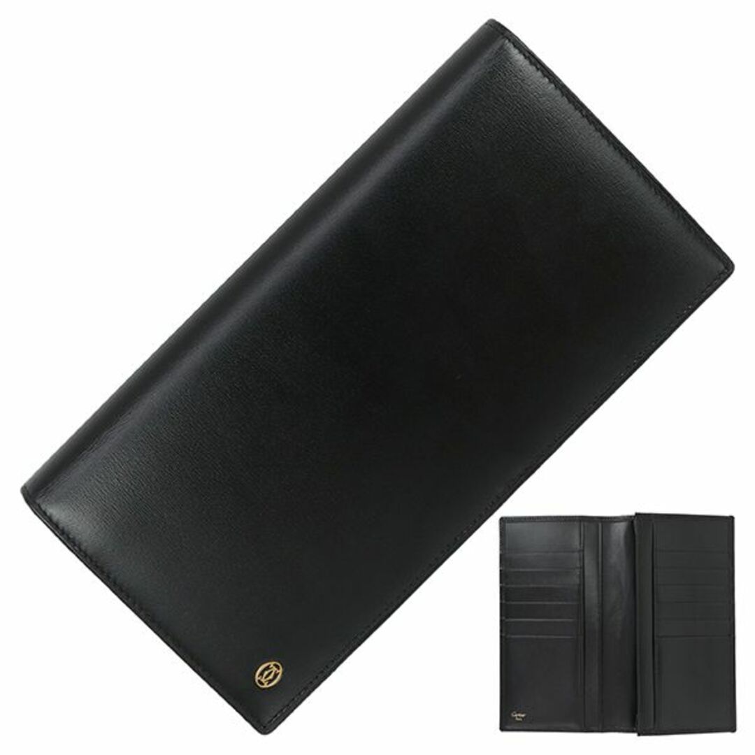 Cartier - カルティエ 二つ折り長財布 パシャ ブラック メンズ 未使用