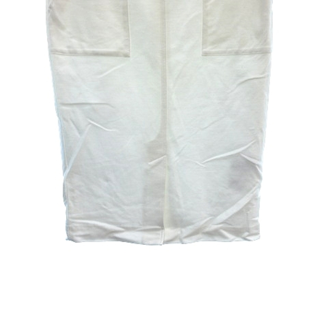 COUP DE CHANCE(クードシャンス)のクードシャンス タイトスカート ミモレ ロング ベイカー 36 白 ホワイト レディースのスカート(ロングスカート)の商品写真