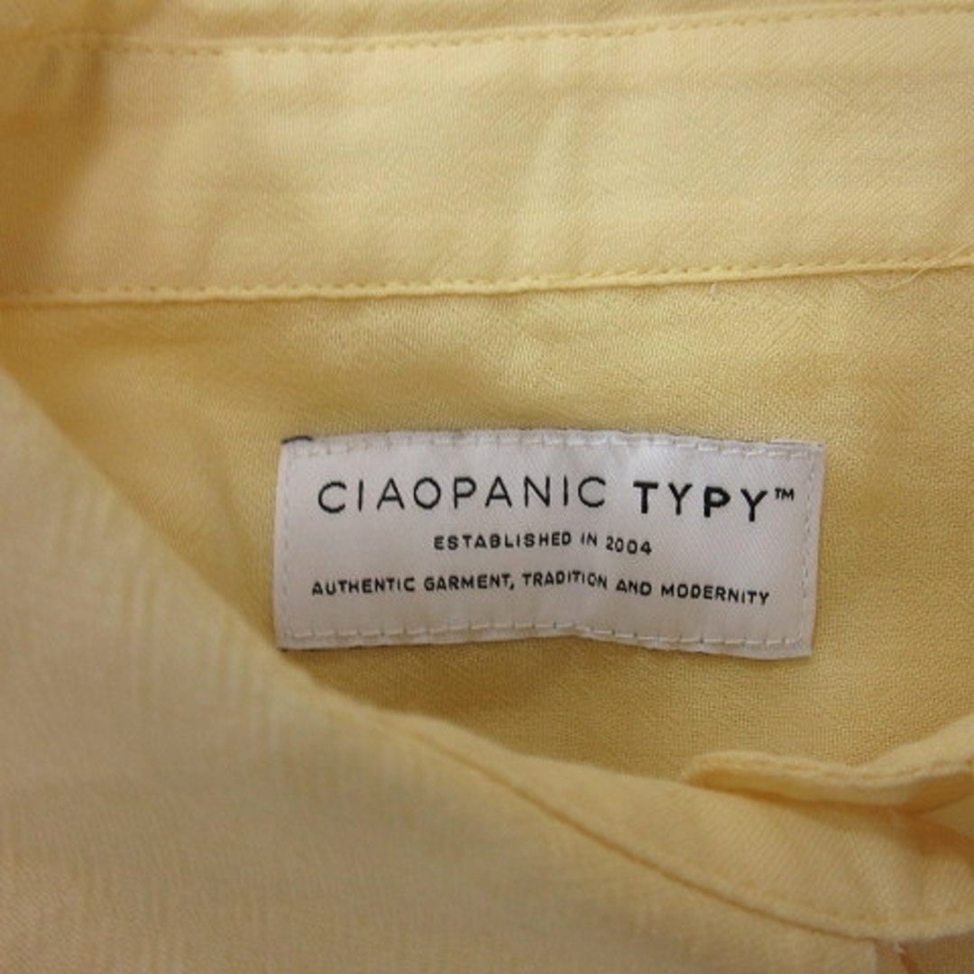 CIAOPANIC TYPY(チャオパニックティピー)のチャオパニック ティピー シャツ ブラウス 半袖 ONE 黄色 イエロー /YI レディースのトップス(シャツ/ブラウス(半袖/袖なし))の商品写真