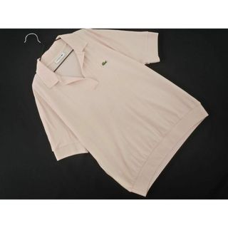 ラコステ(LACOSTE)のLACOSTE ラコステ カノコ スキッパー シャツ sizeS/ピンク ■◆ レディース(シャツ/ブラウス(長袖/七分))