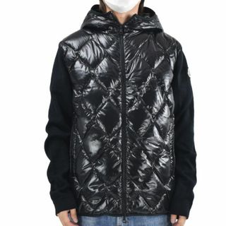 モンクレール(MONCLER)の【BLACK】モンクレール ニットブルゾン (ダウンジャケット)