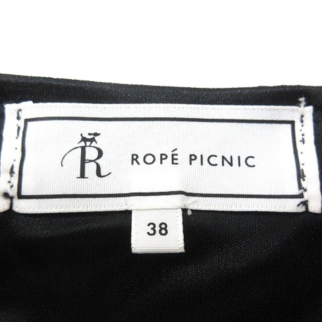 Rope' Picnic(ロペピクニック)のロペピクニック ROPE Picnic カーディガン ボレロ ラメ 38 黒 レディースのトップス(カーディガン)の商品写真