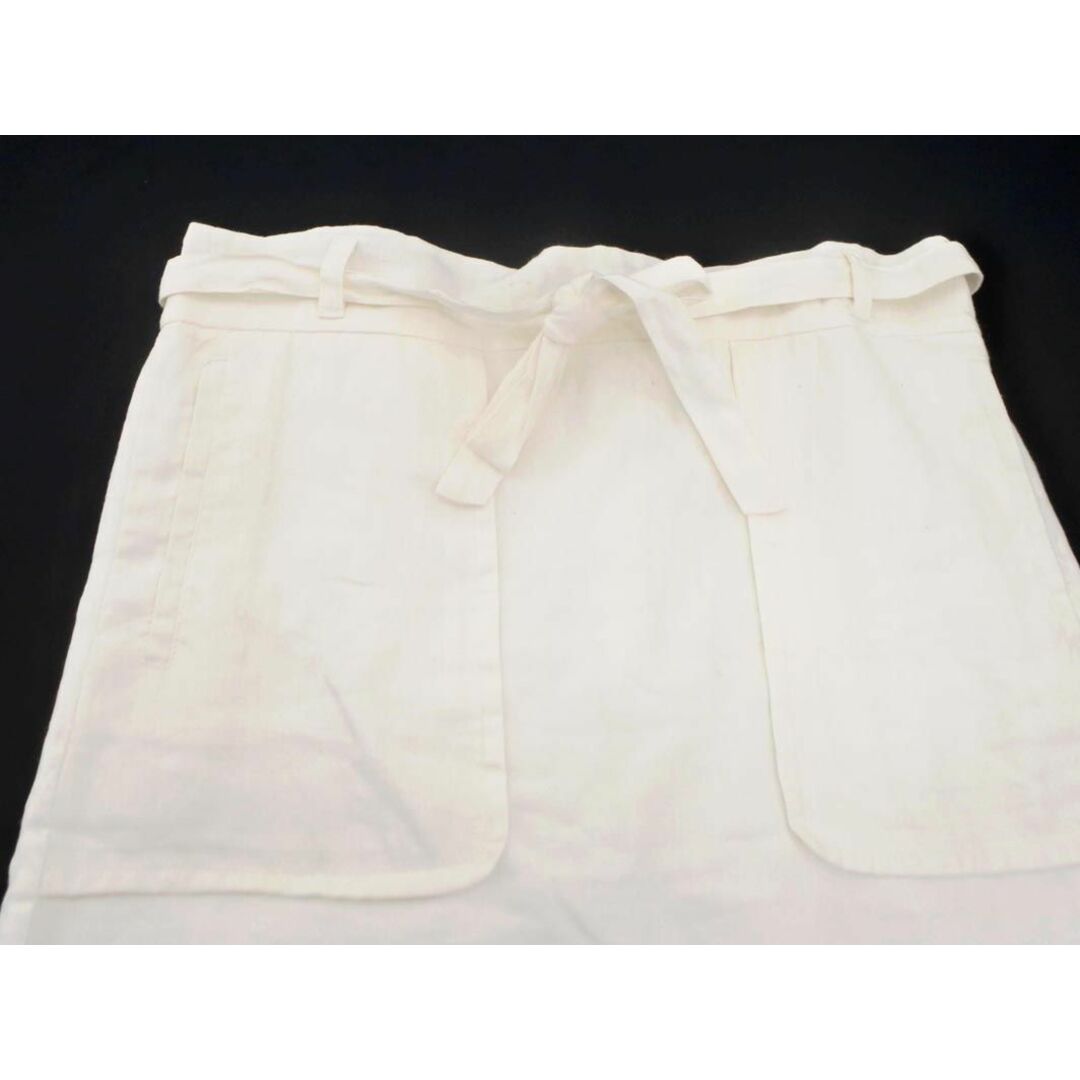URBAN RESEARCH(アーバンリサーチ)のアーバンリサーチサニーレーベル リネン100% スカート size38/白 ■◆ レディース レディースのスカート(ミニスカート)の商品写真