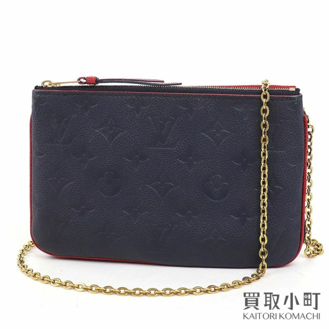 LOUIS VUITTON - ルイヴィトン【LOUIS VUITTON】ポシェット ドゥーブルジップ