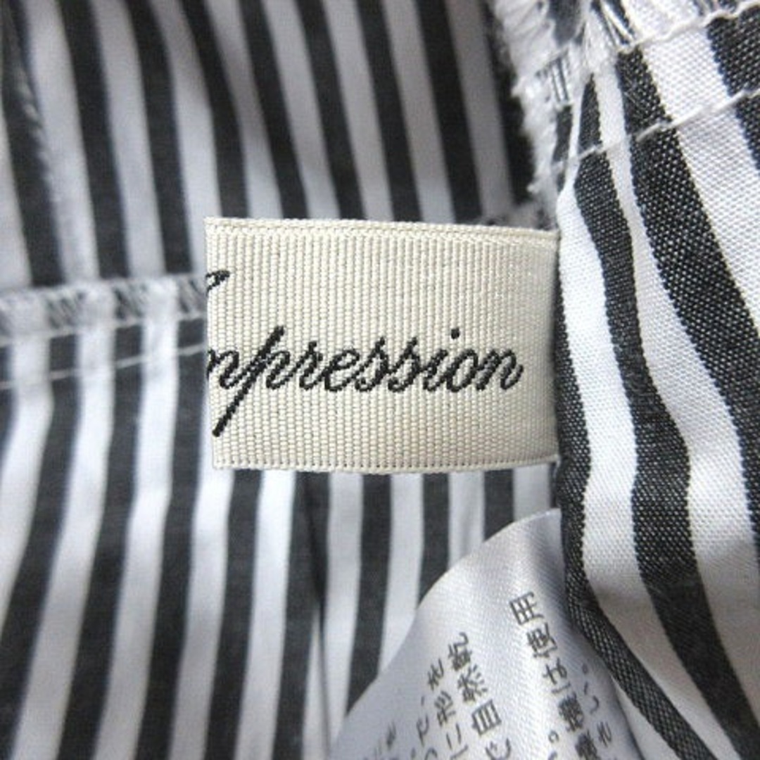 CLEAR IMPRESSION(クリアインプレッション)のクリアインプレッション ブラウス ストライプ ウエストマーク 2 レディースのトップス(シャツ/ブラウス(半袖/袖なし))の商品写真