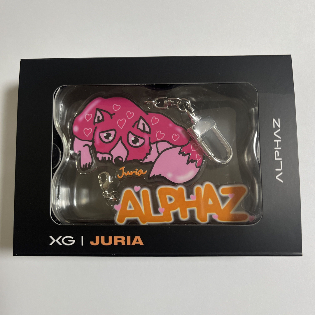 XG ALPHAZ LIMITED アクリルキーホルダー/ JURIA | フリマアプリ ラクマ