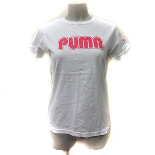 プーマ(PUMA)のプーマ Tシャツ カットソー 半袖 L 白 ホワイト /YI(Tシャツ(半袖/袖なし))