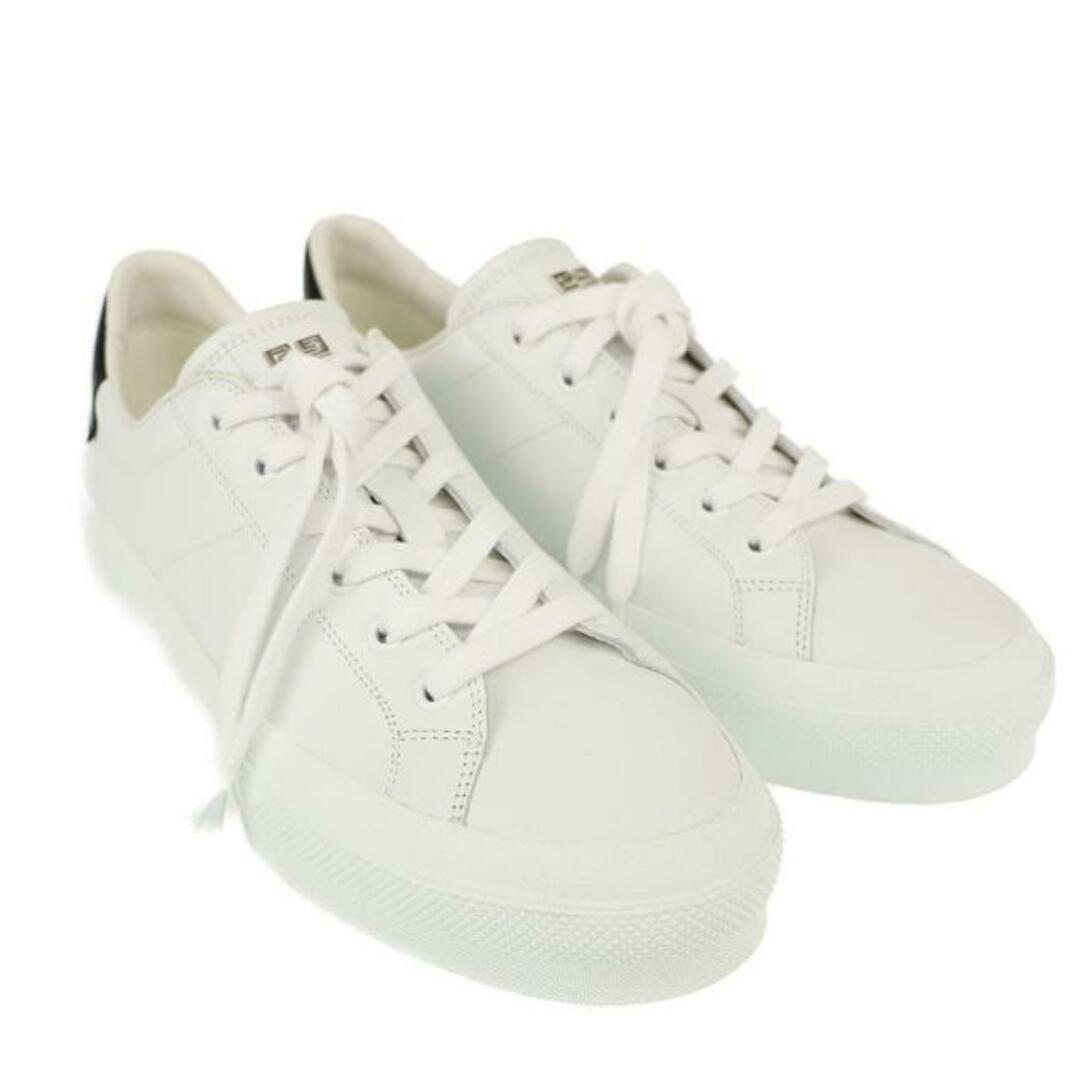 ジバンシィ メンズスニーカー シティスポーツ BH005VH118 中古 サイズ41 約26.5cm ホワイト レザー GIVENCHY 【中古】 | ファッション シューズ 靴 白 カジュアル 靴 シューズ ブランド ランクSA