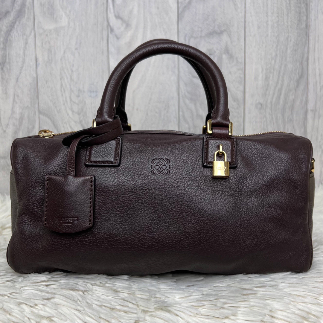 LOEWE - 極美品♡説明書付♡ロエべ アナグラム レザー 2way ミニ