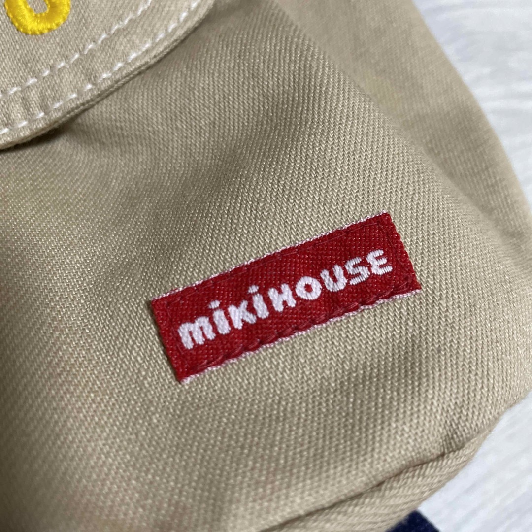 mikihouse(ミキハウス)のミキハウス mikihouse ベビーリュック ベージュ キッズ/ベビー/マタニティのこども用バッグ(リュックサック)の商品写真