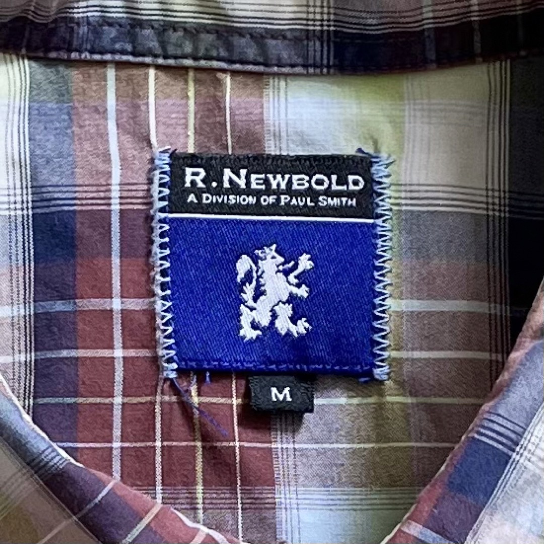 R.NEWBOLD(アールニューボールド)のR.Newbold(UK)ビンテージコットンチェックウエスタンシャツ メンズのトップス(シャツ)の商品写真