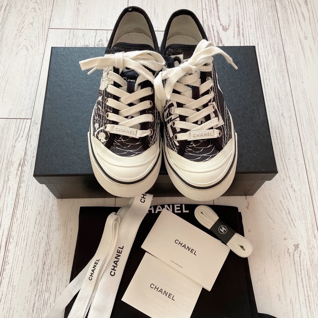 VANS【美品】CHANEL シャネルSNEAKERスニーカー　G35618