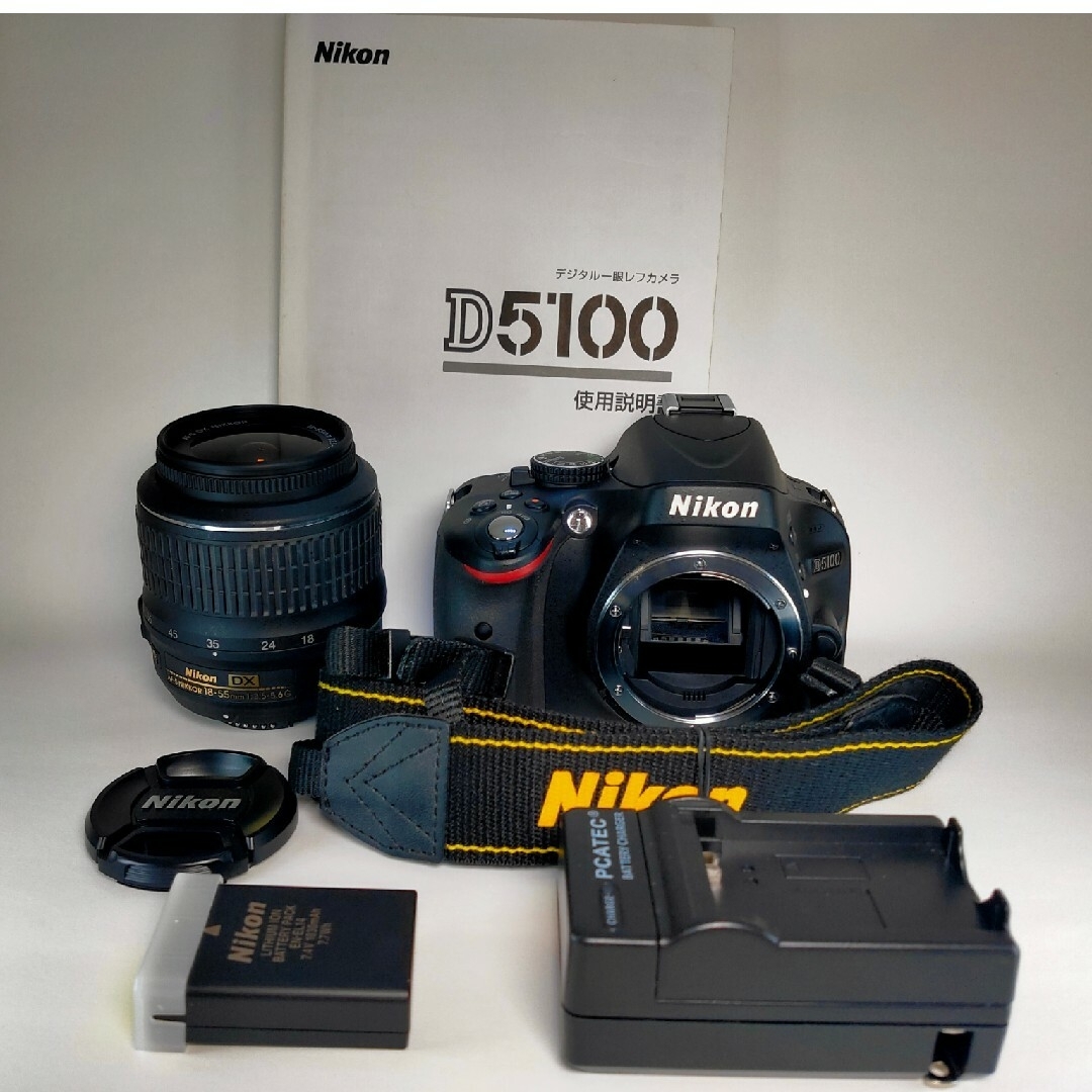 美品】☆Nikon D5100☆スマホ転送○初心者向け○届いてすぐ使える