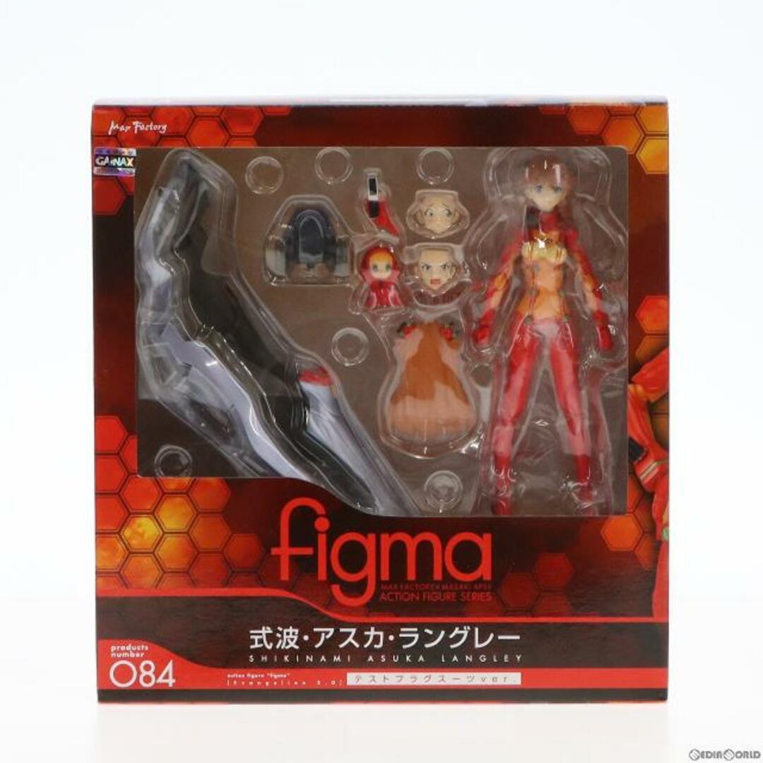 figma(フィグマ) 084 式波・アスカ・ラングレー テストプラグスーツver. ヱヴァンゲリヲン新劇場版:破 完成品 可動フィギュア マックスファクトリー