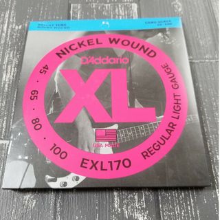 新品　D'Addario ダダリオ ベース弦 ニッケル EXL170(弦)