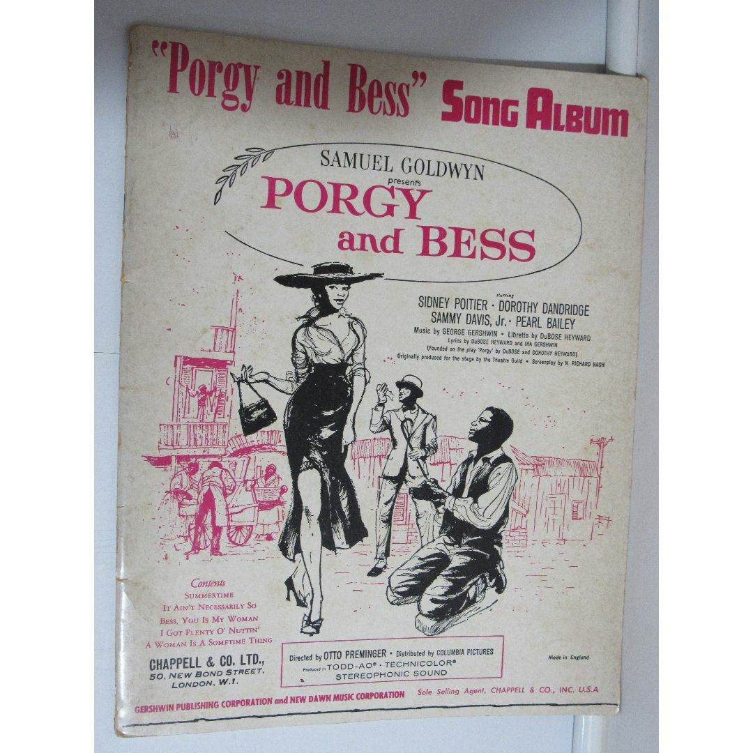 声楽楽譜【Porgy and Bess (Piano Vocal Score)】 楽器のスコア/楽譜(クラシック)の商品写真