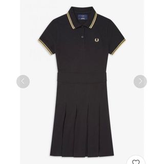 【美品】FRED PERRY ロゴワンピース