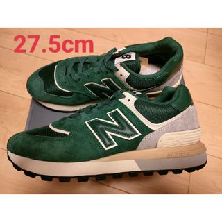 ゴーナナヨン(574（New Balance）)のニューバランス　スニーカー　U574LG  グリーン　27.5cm(スニーカー)