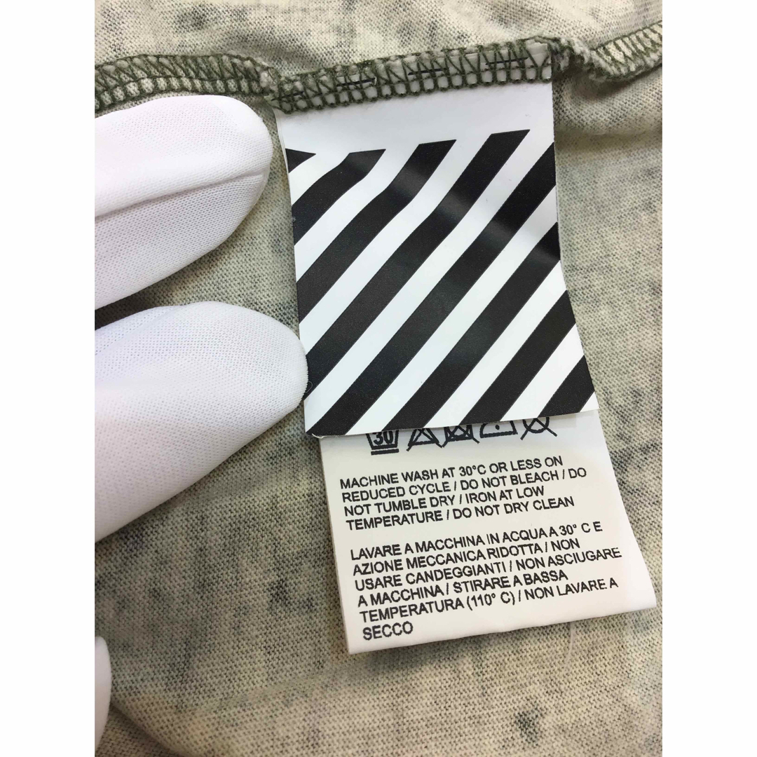 OFF-WHITE - OFF-WHITE ロングT-シャツ/サイズXL/RealCumoDigonalの