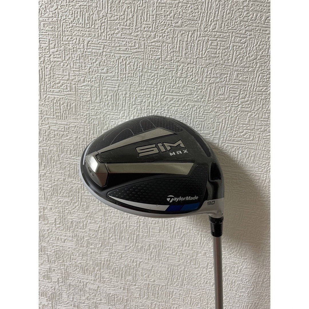 TaylorMade - 純正ヘッドカバー付 SIM MAX 9.0° ドライバー ヘッドのみ ...