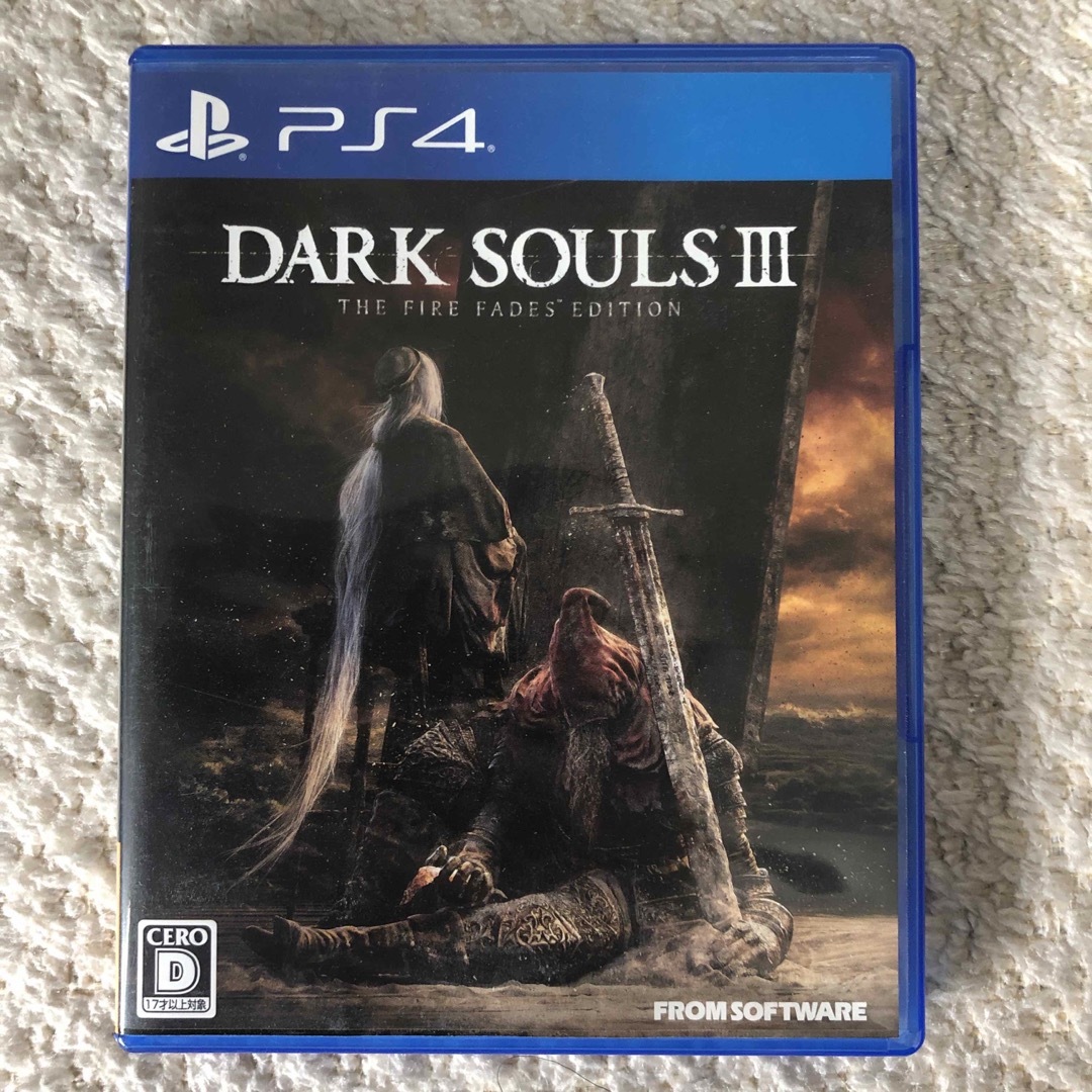 PlayStation4(プレイステーション4)のDARK SOULS III THE FIRE FADES EDITION（ダー エンタメ/ホビーのゲームソフト/ゲーム機本体(家庭用ゲームソフト)の商品写真