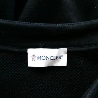 良品 綺麗 MONCLER ライン ロゴ 2WAY フード スウェットパーカー