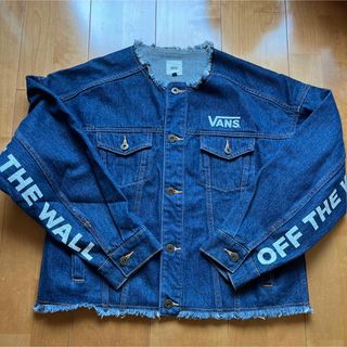 VANS／ノーカラーデニムジャケット