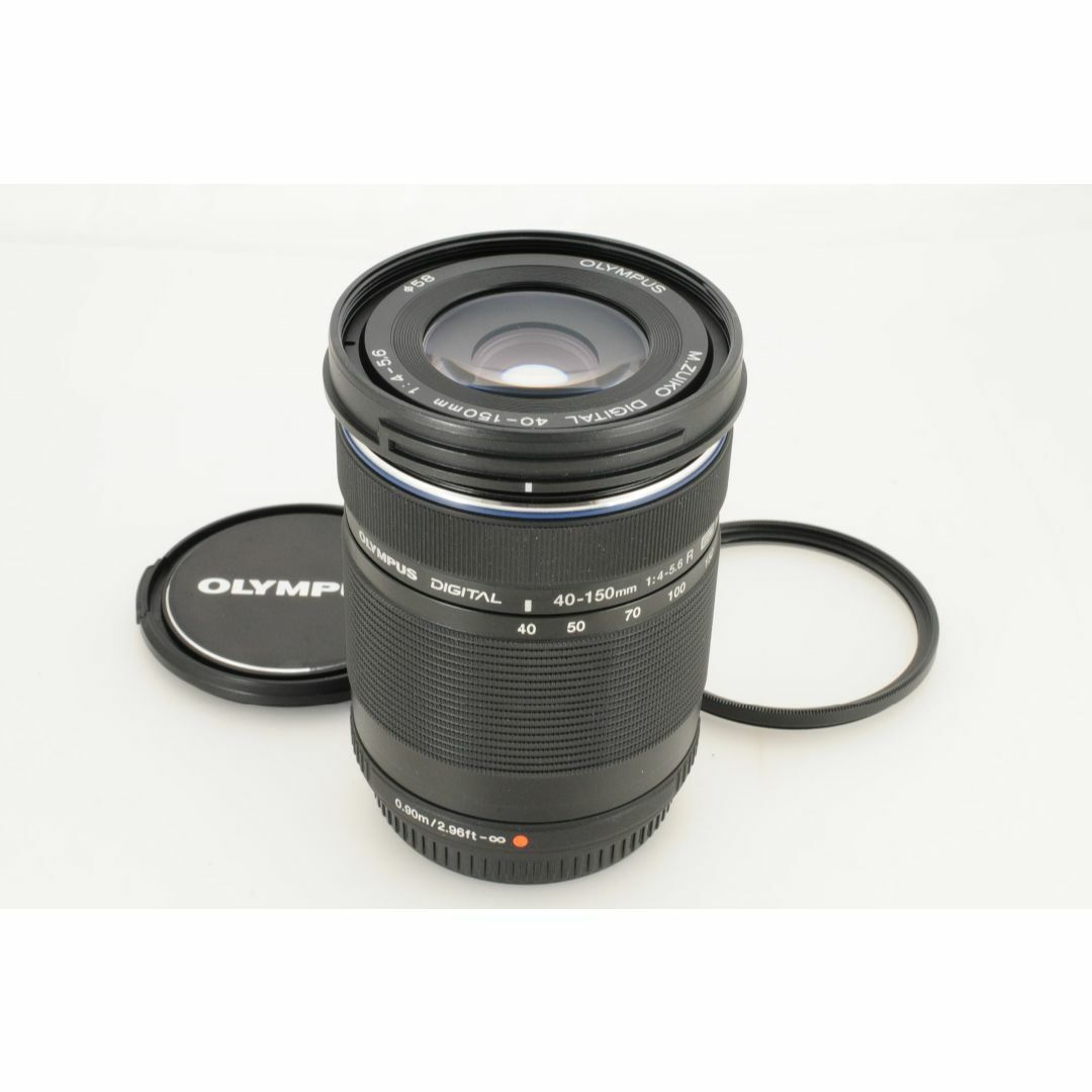 望遠】オリンパス M.ZUIKO 40-150mm ブラック フィルター 望遠】オリンパス M.ZUIKO 40-150mm ブラック フィルター