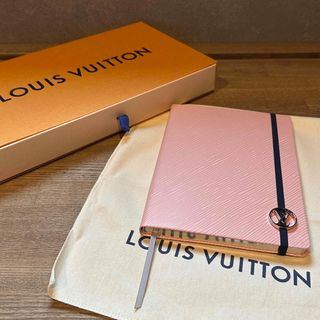 ルイヴィトン LOUIS VUITTON ヴィヴィエンヌ ノベルティ 非売品 インテリア 文房具 ノートブック レザー ピンク 未使用