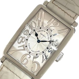 フランクミュラー(FRANCK MULLER)の　フランク・ミュラー FRANCK MULLER ロングアイランド レリーフ 1300SCREL SS/純正革ベルト 自動巻き メンズ 腕時計(その他)