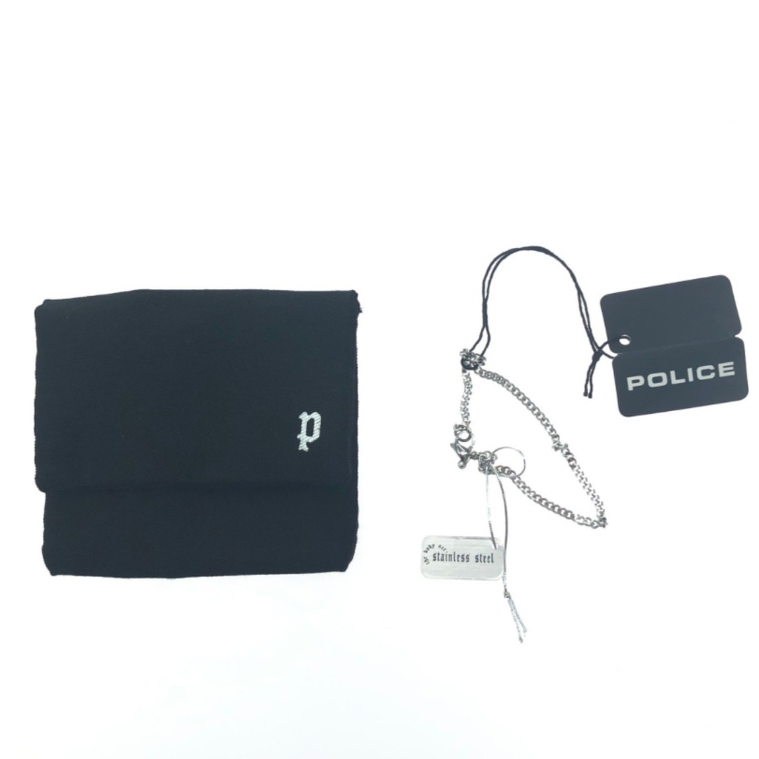 ▼▼POLICE ポリス  MEDFORD ネックレス＆ブレスレットセット 26532PSBG1 十字架