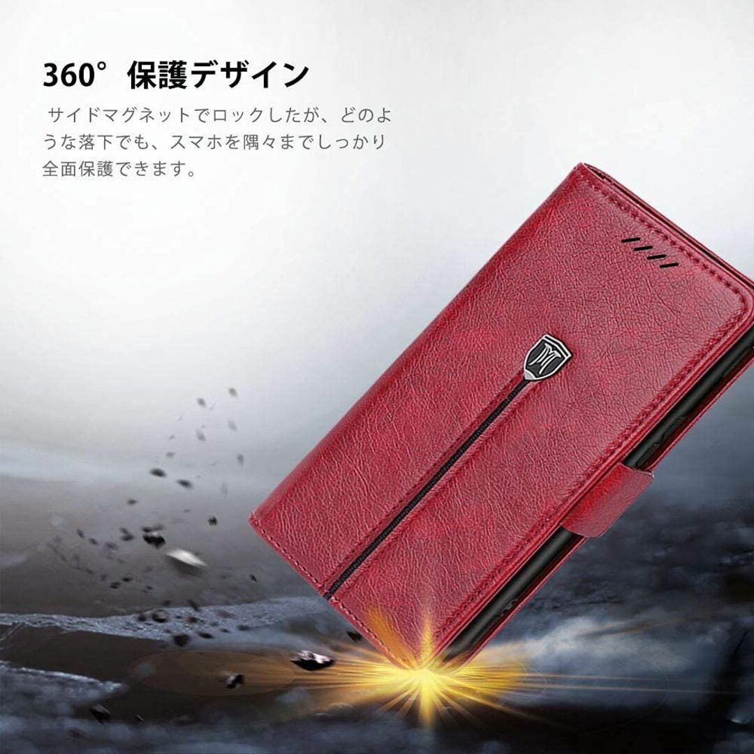 【在庫処分】ROG Phone 3 5G ケース 手帳型 手作り 高級レザー M スマホ/家電/カメラのスマホアクセサリー(その他)の商品写真