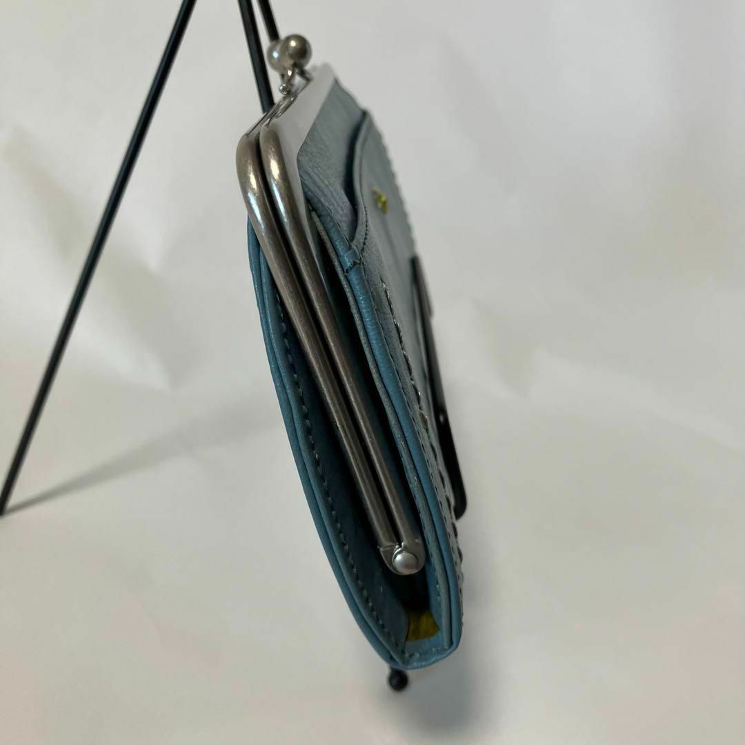Peram ペラム サックス 口金付長財布・がま口【WOMEN】【財布&ケース